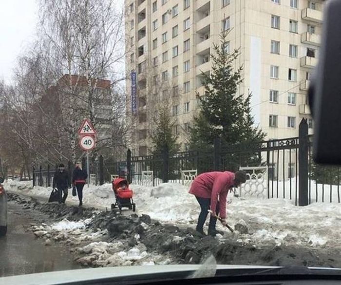 Фото, которые возможно было сделать только в России. Часть 67 (40 фото)