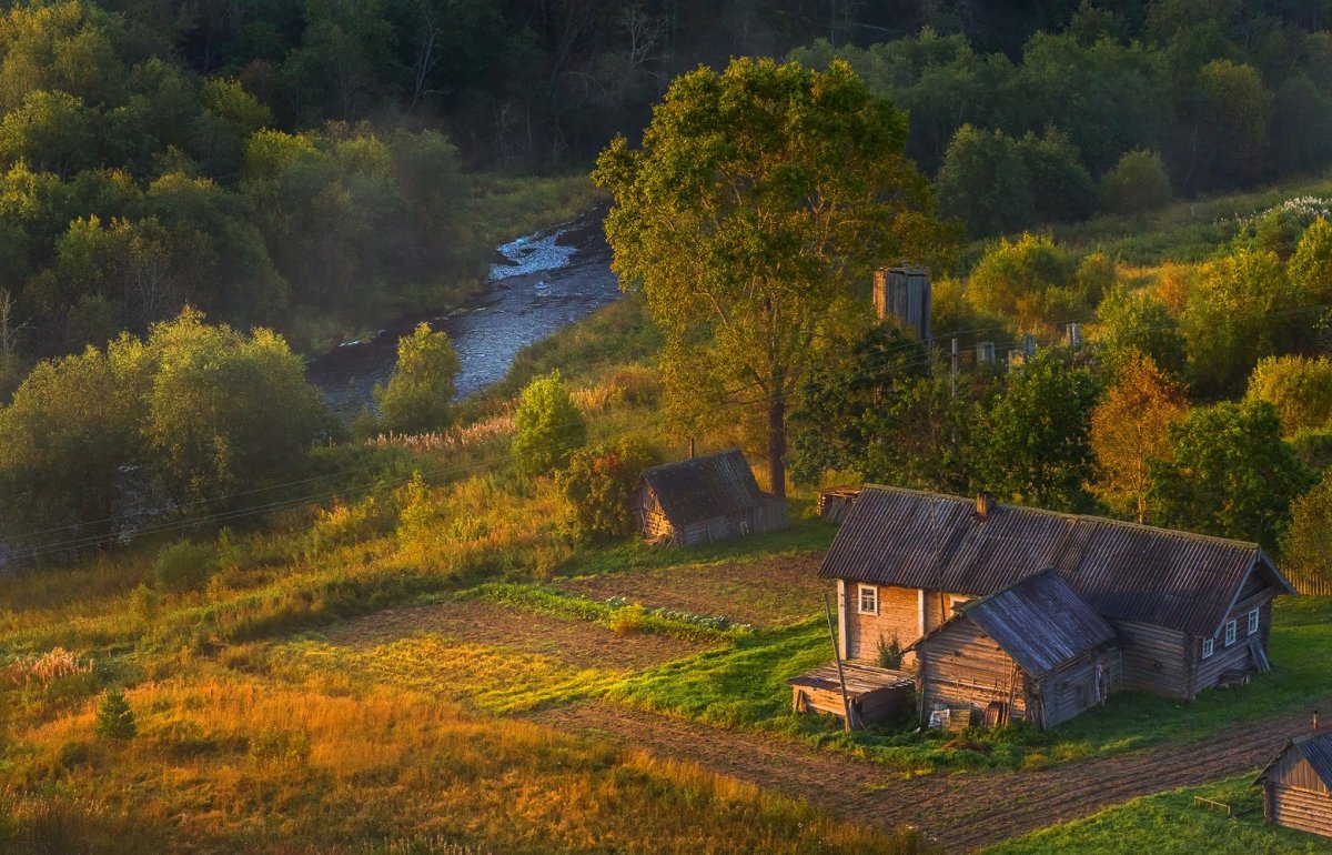 домик за рекой