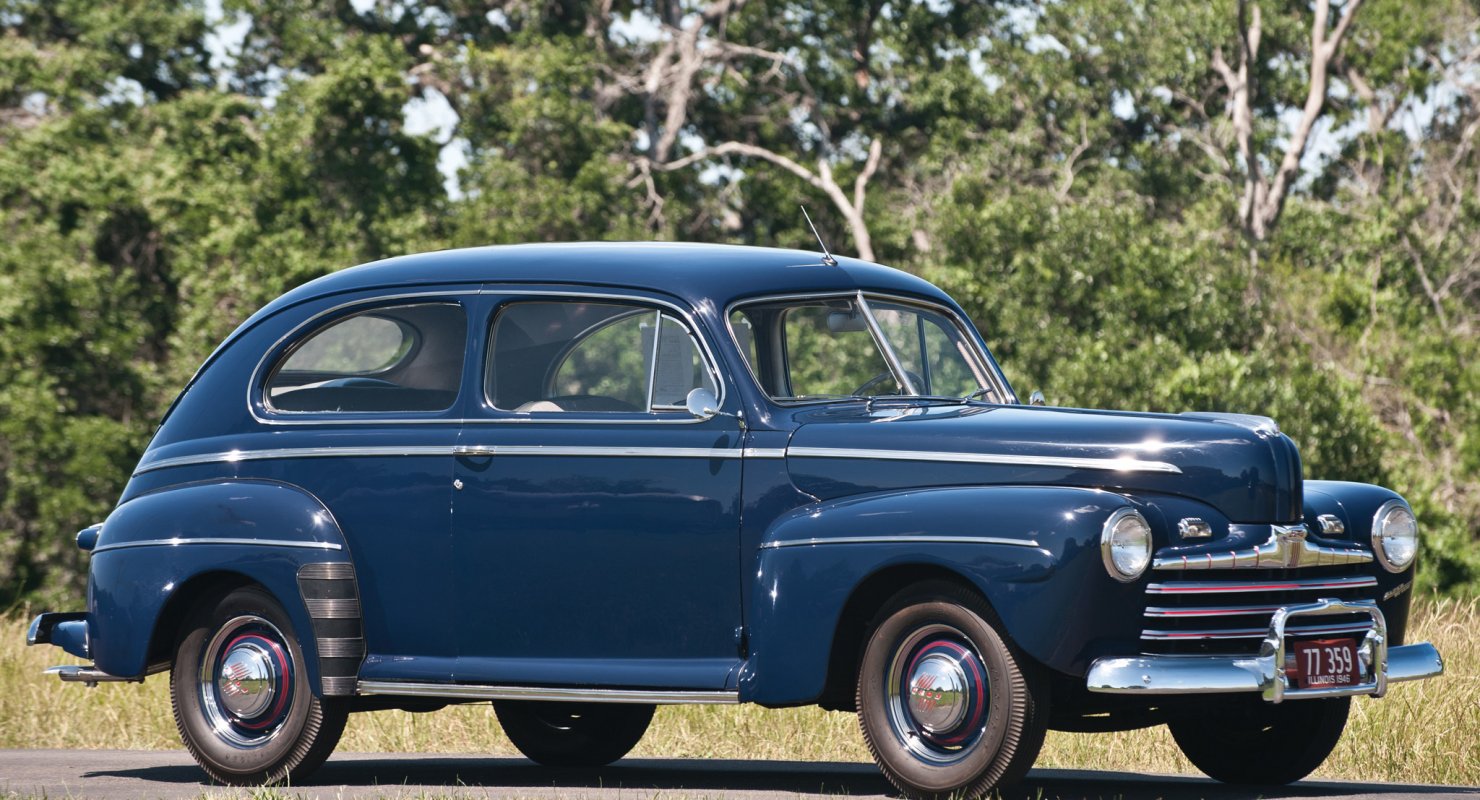 Ford 1946 года — раритетный автомобиль, на котором может прокатиться каждый Автомобили