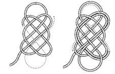 Плетем стильный коврик из обычной веревки веревки, рисунке, правую, показано, петли, сторону, будет, левую, пропуская, 80сантиметровый, половика, веревкой, хвост, косички, рулоном, последующими, Вытянутые, коврику, предполагаемому, соответствовать