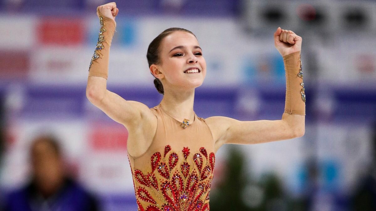 Анна Щербакова выиграла чемпионат России по фигурному катанию