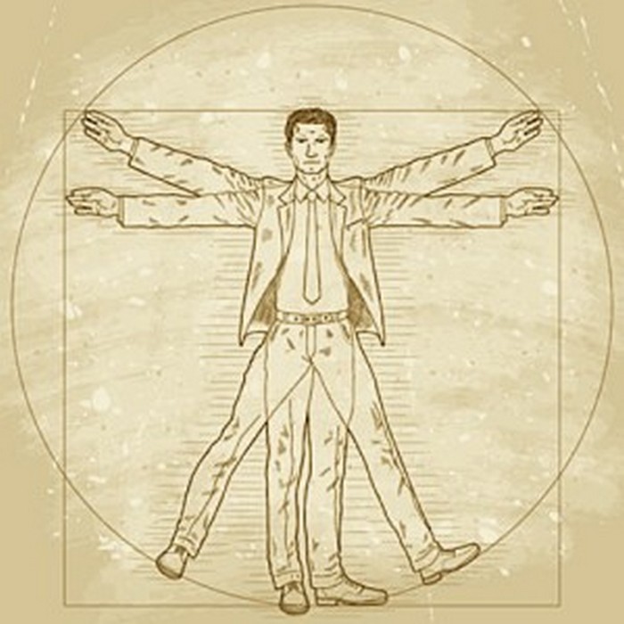Что вы могли не знать о «Витрувианском человеке» Что вы могли не знать о «Витрувианском человеке» «витрувианский человек»