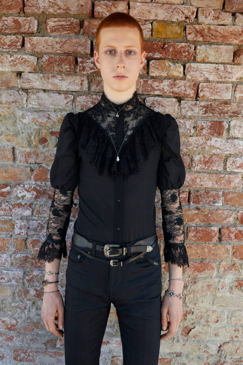 Мужская коллекция Saint Laurent весна-лето 2022