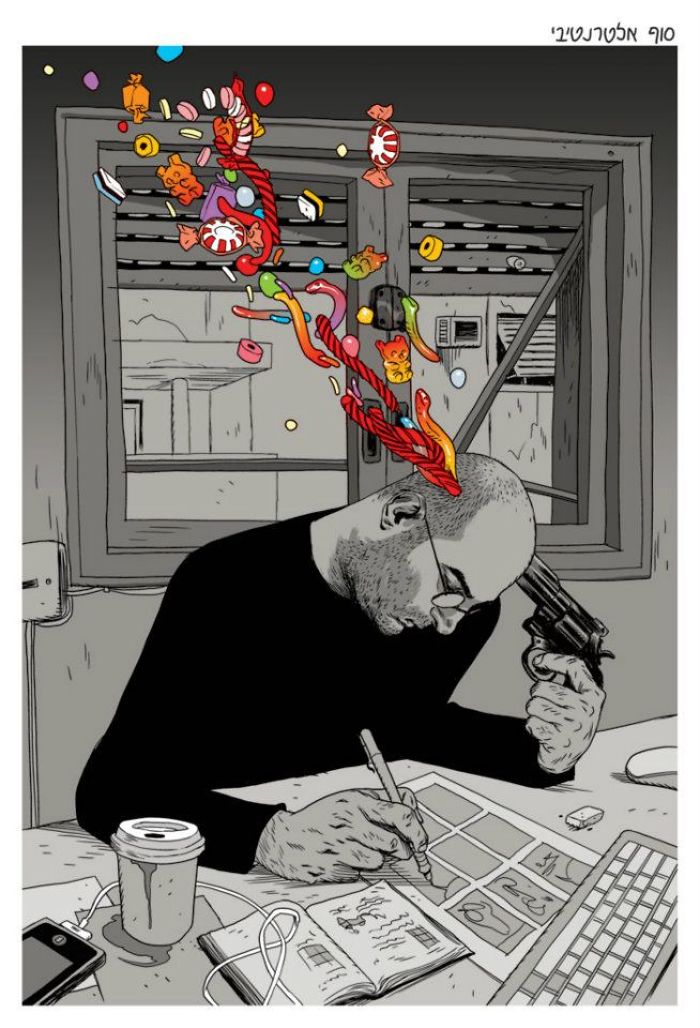 Satirical-Comics-The-Realist-Asaf-Hanuka