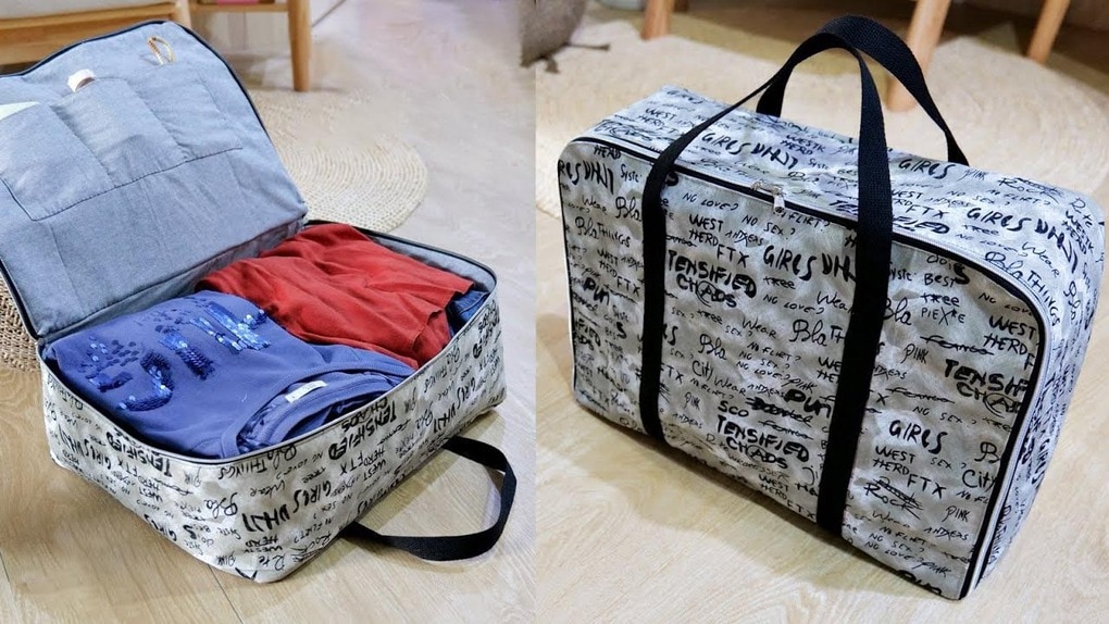 Сшейте сами дорожную сумку для ручной клади из брезентовой ткани — вместительная, удобная и красивая мастер-класс,шитье