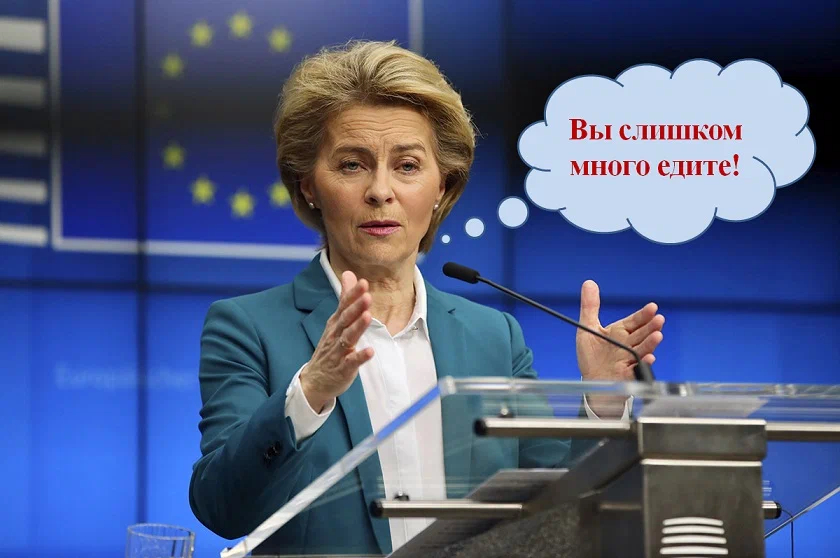 Прикажет ли Еврокомиссия вслед за газом сократить потребление еды на 15%? геополитика