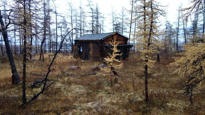 17 сентября ночевали в избе на слиянии Аякли и Аян история, путешествие, факты