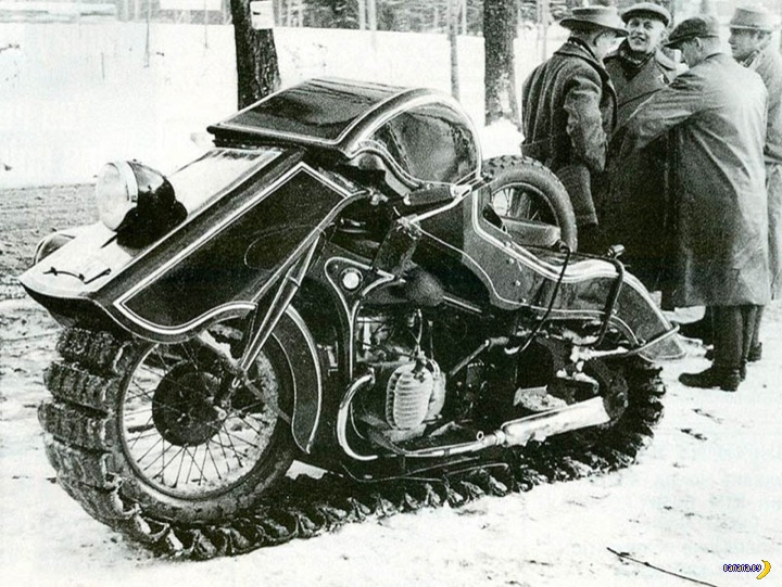 BMW Speziel Tr500 «Schneekrad»