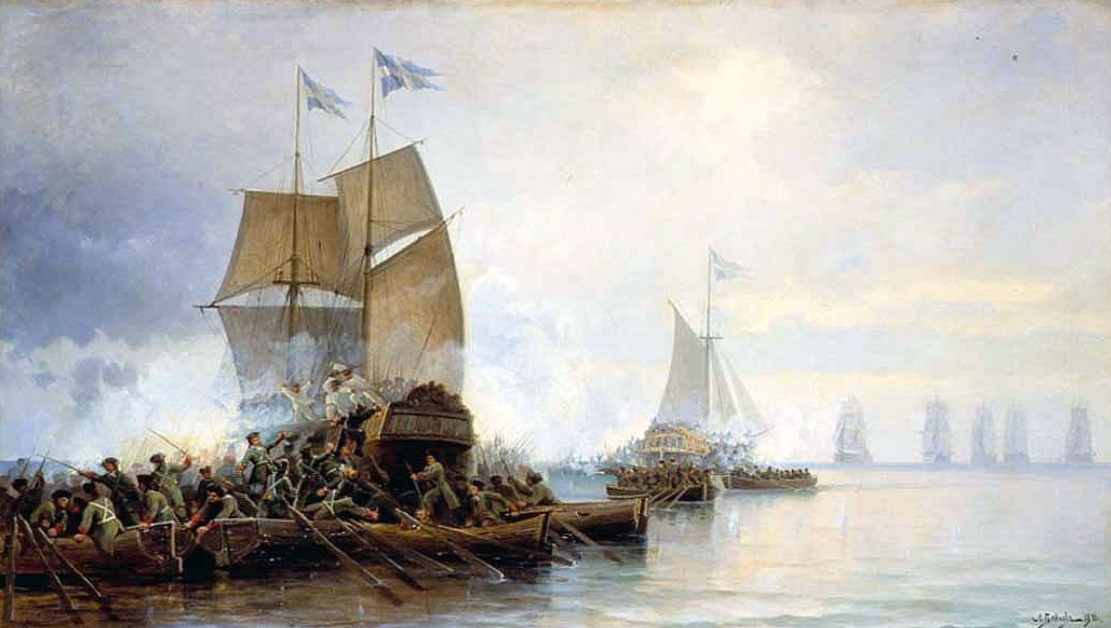 Бой в устье Невы и его герои