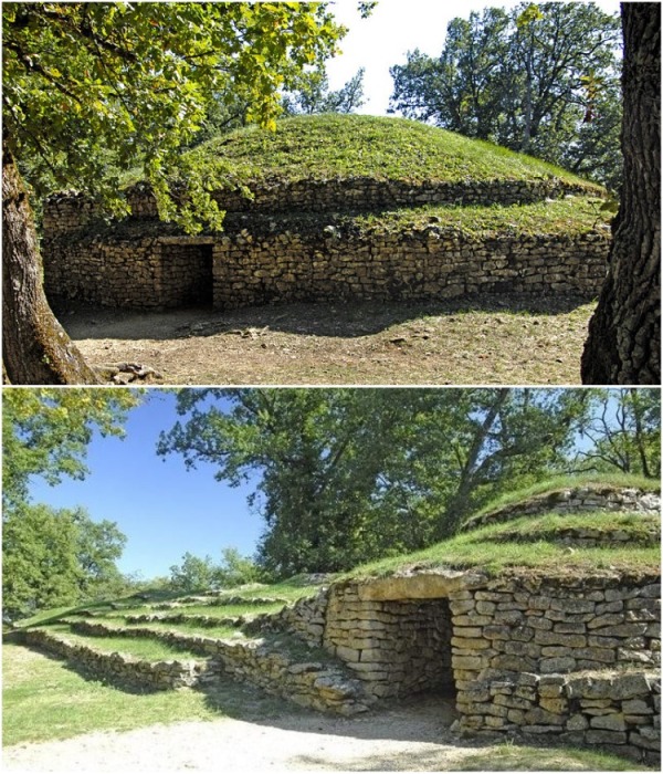 Tumulus of Bougon – это пять неолитических курганов, возведенных более 4 тыс. лет назад. | Фото: lifeglobe.net.