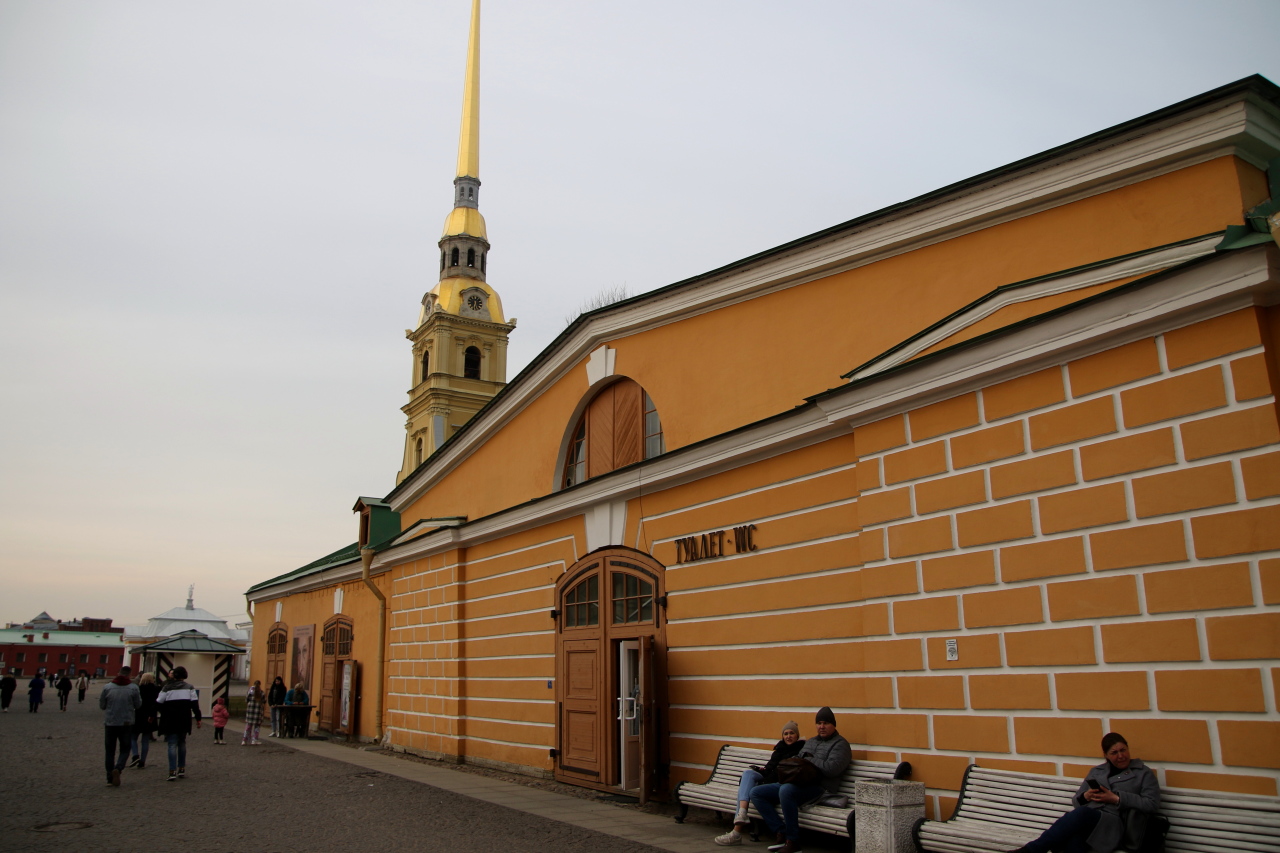 Петропавловская крепость внутри