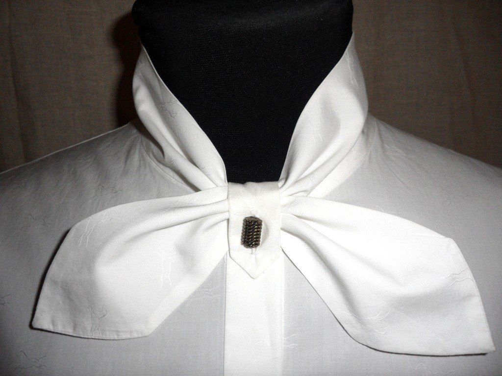 Оригинальный воротничок для стильной офисной рубашки Оригинальный воротничок для стильной офисной рубашки воротник,женские хобби,рукоделие,своими руками,шитье