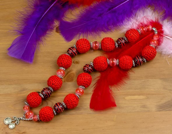 Бусы из Ничего — 25 фото идей для вдохновения Бусы из Ничего — 25 фото идей для вдохновения очумелые ручки