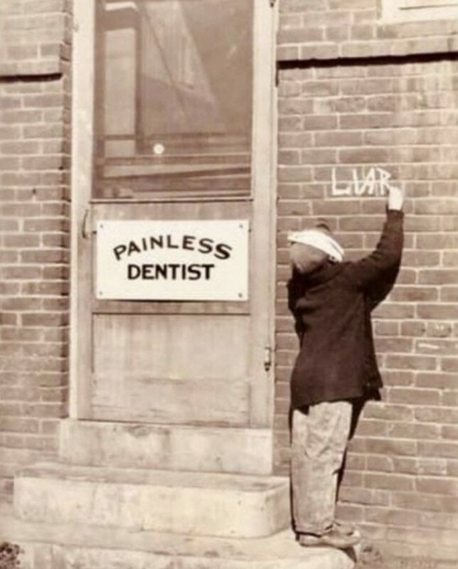 «Рассерженный пациент» в Сан-Диего, 1920-ые годы. история, ретро, фото