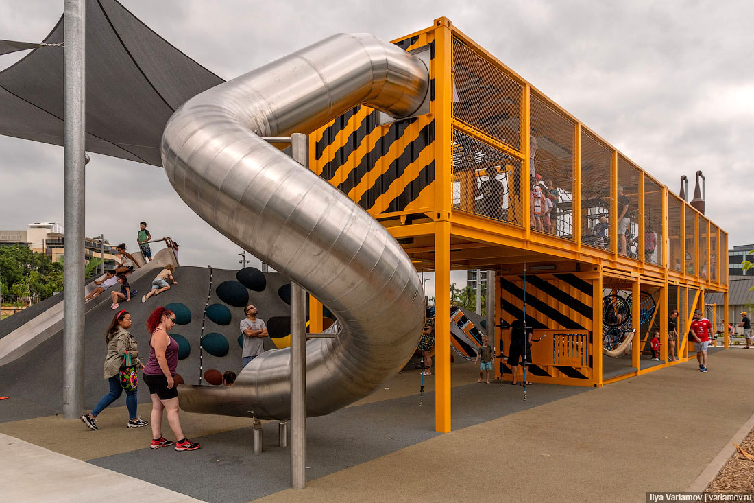 Брисбен: как из промзоны сделать конфетку Брисбен: как из промзоны сделать конфетку