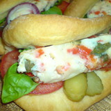 Parker House buns/Булочки с  почти  горячей  собакой !(ФМ  Да! Да! Мой любимый Хот-дог! )