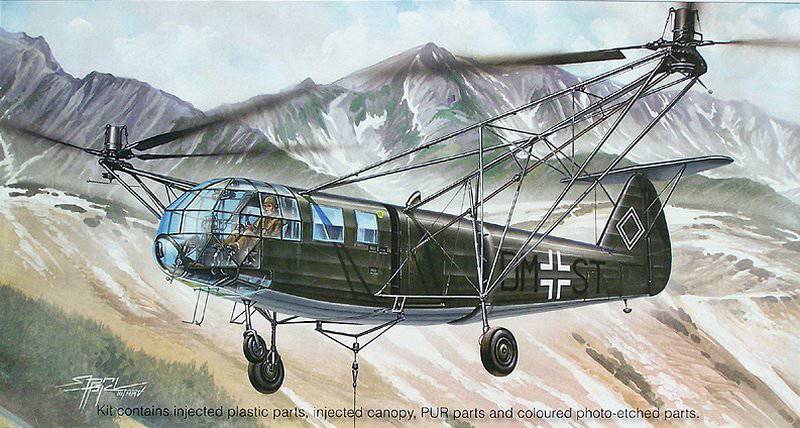 Чудо-оружие Рейха: легкий вертолет Fl.282 Kolibri и многоцелевой Fa.223 Drache ввс,история