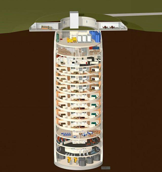 15 этажей вниз — устройство бункера миллиардеров изнутри Культура