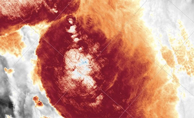 «Послезавтра» в Тихом океане: метеорологи зафиксировали шторм, температура внутри которого -111 градусов