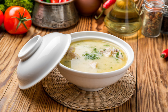 Куриный суп для уютного зимнего обеда первые блюда,рецепты,супы