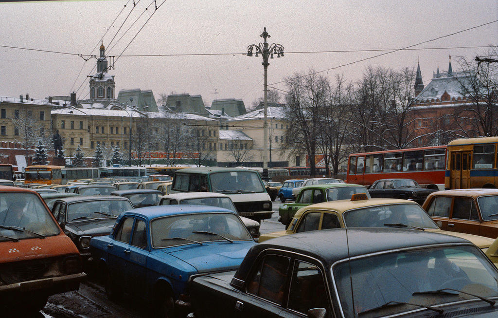 Москва и москвичи 30 лет назад 