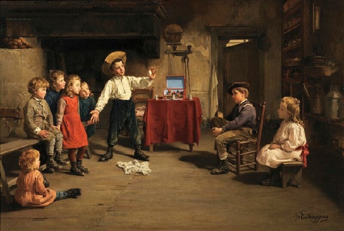 ВО ЧТО ИГРАЛИ ДЕТИ 150 ЛЕТ ТОМУ НАЗАД: КАРТИНЫ ИЗВЕСТНЫХ ХУДОЖНИКОВ 