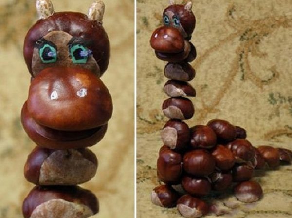 Яркие осенние поделки из каштанов Яркие осенние поделки из каштанов детские поделки,из каштанов,поделки с детьми,своими руками