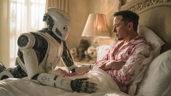 Илон Маск заявил, что люди смогут мысленно управлять роботами Tesla Optimus