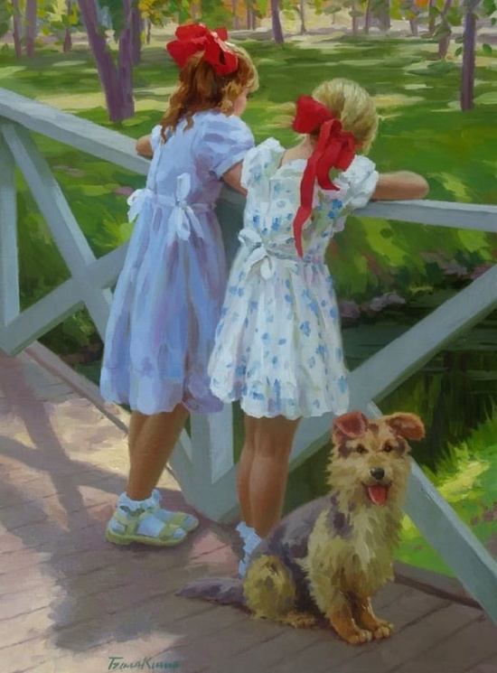 Художник Евгений Балакшин. Маленькие истории про большое счастье 