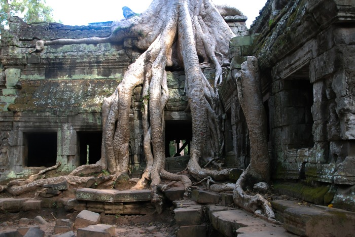 Ангкор - заброшенный древний мегаполис в джунглях