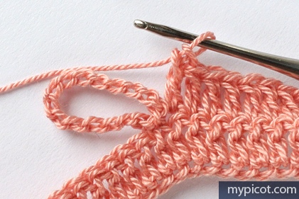 Узор с плетеной косичкой крючком Узор с плетеной косичкой крючком рукоделие,своими руками,сделай сам