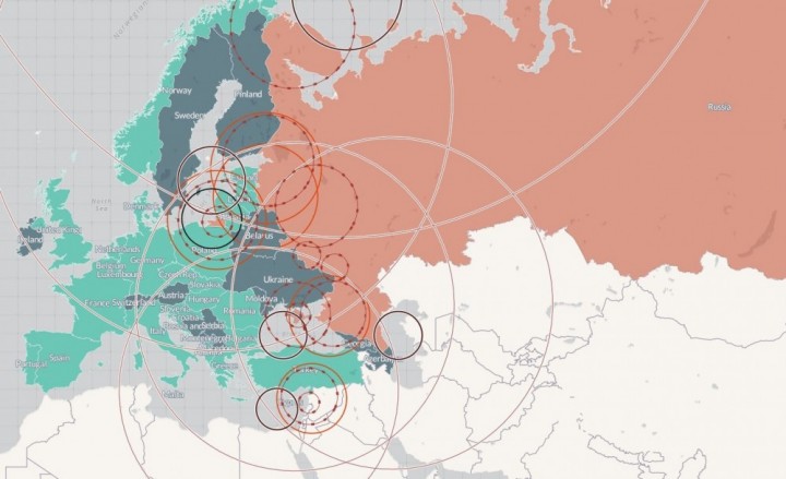 Карта агрессии НАТО