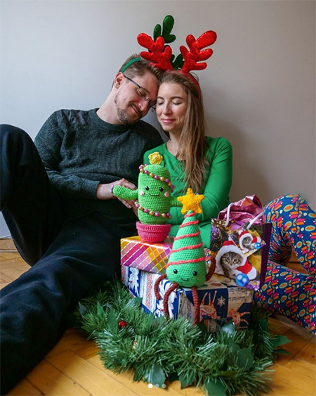 Эдвард Сноуден и его жена Линдси Миллс впервые станут родителями Дети,Беременные звезды