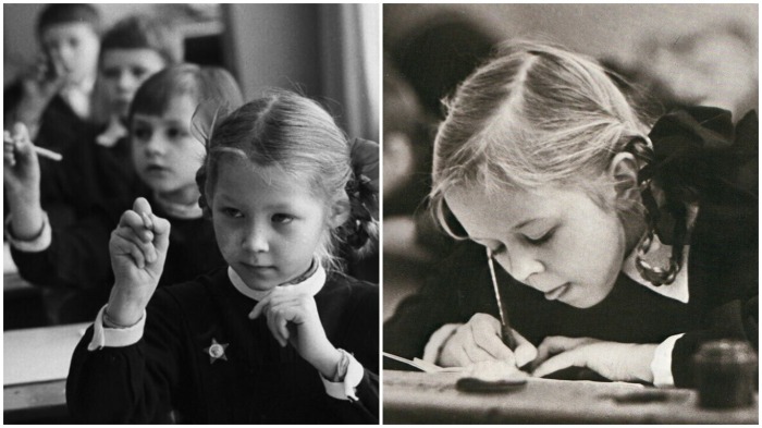 Чистописание большинство советских детей не любило - нужна была усидчивость / Фото: vas2010.livejournal.com