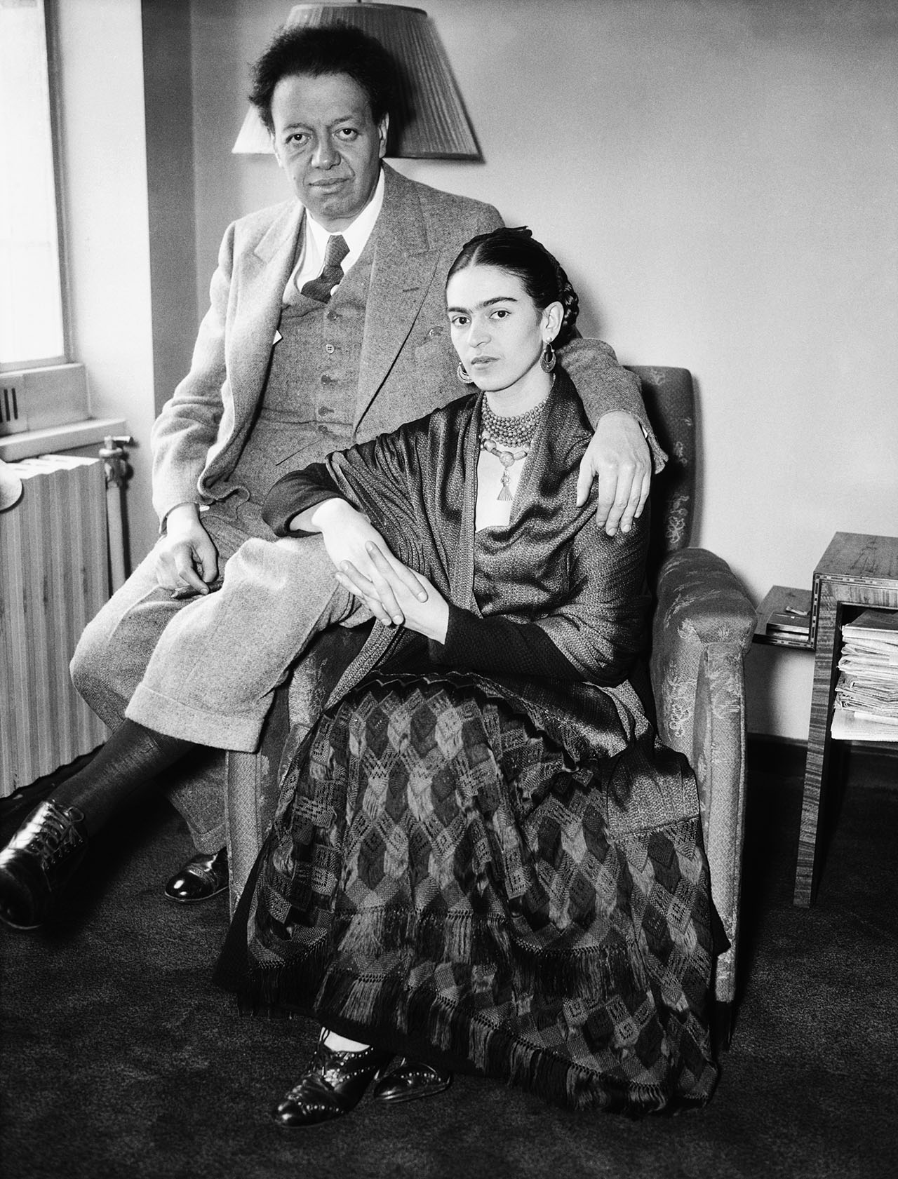 Фрида Кало и Диего Ривера, 1939 год
