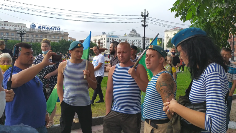 Грибные дожди смывают митинги в Хабаровске
