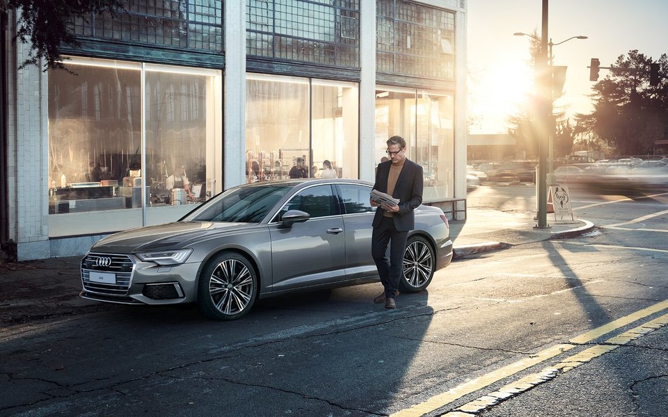 Бизнес-седан с душой суперкара: новый Audi A6 автомобили