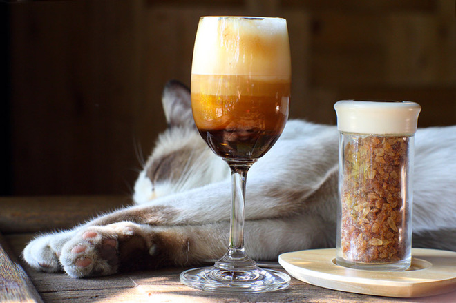 как приготовить кофе с коньяком