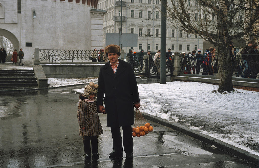 Москва и москвичи 30 лет назад 