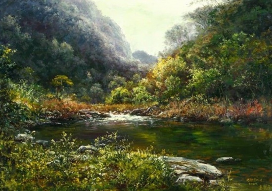 Моя любовь стала светлой рекой 