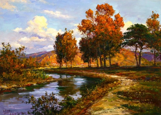 Моя любовь стала светлой рекой 