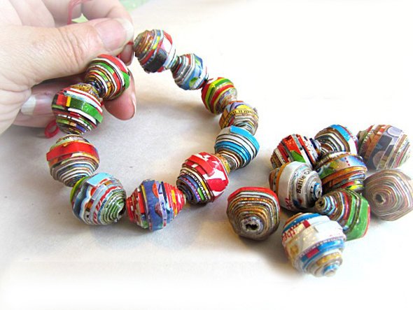 Бусы из Ничего — 25 фото идей для вдохновения Бусы из Ничего — 25 фото идей для вдохновения очумелые ручки