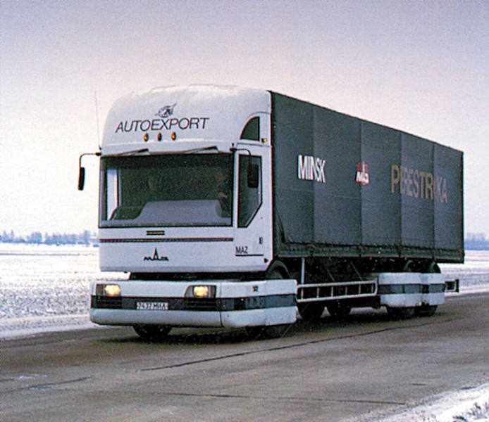 Опередивший своё время: невероятный российско-белорусский грузовик МАЗ-2000