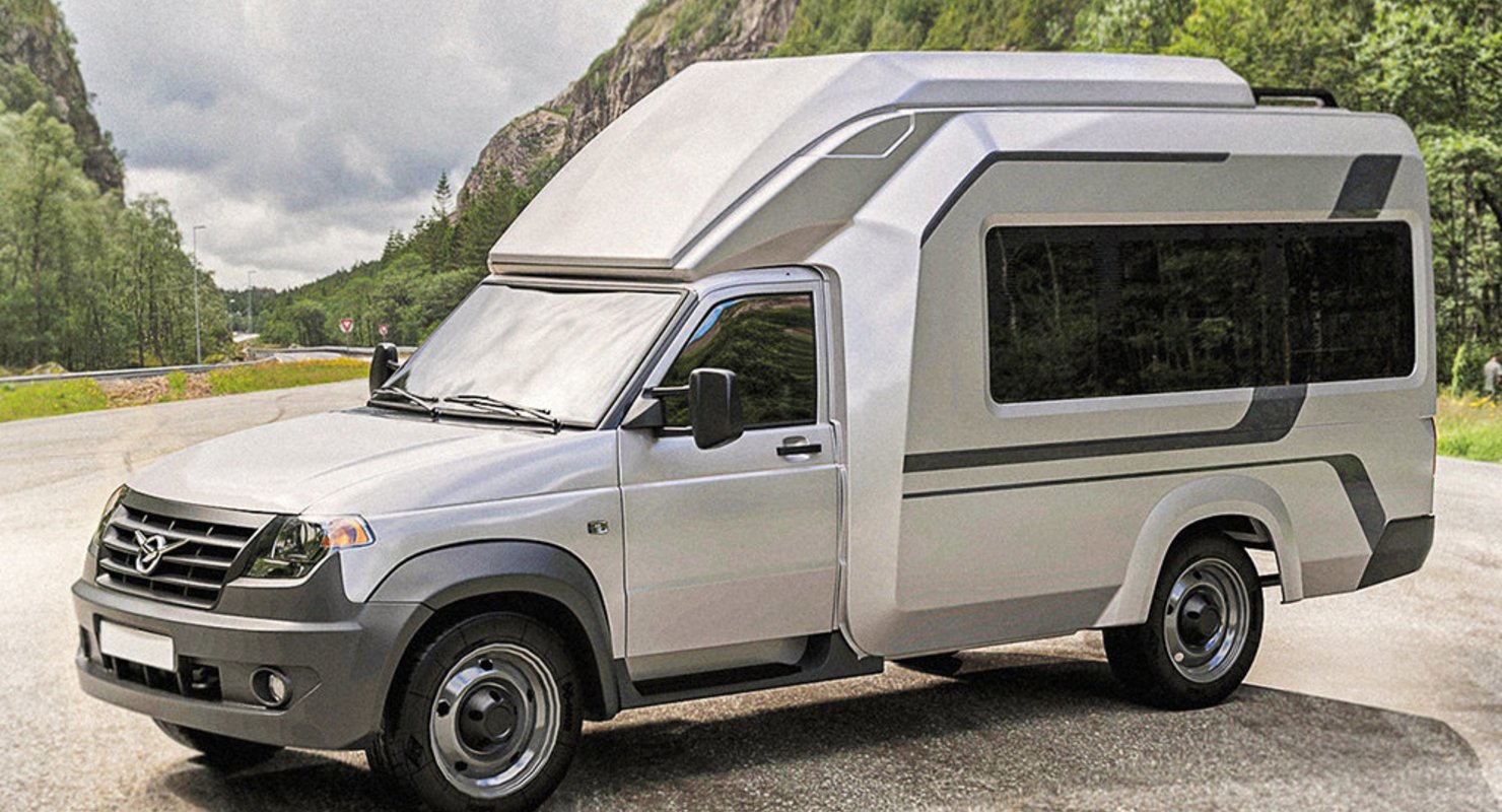 УАЗ выпустит кемпер на базе "Профи" с душем и кухней