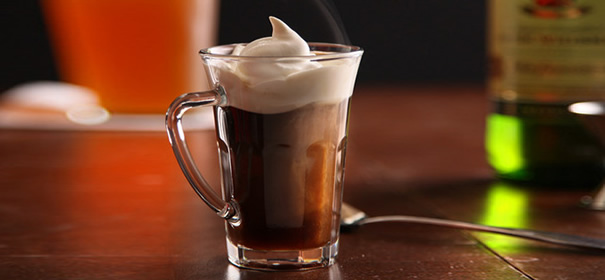 как приготовить кофе с коньяком