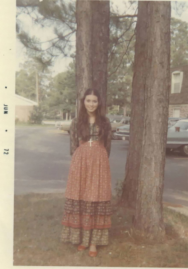 25 редких крутых полароидных снимков о том, какими были юные девушки в 1970-е
