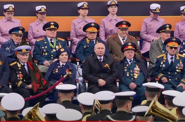 Парад Победы в Москве, 9 мая 2021.