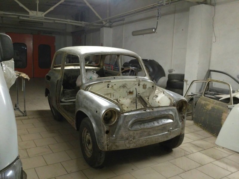 Реставрация ЗАЗ 965А 1967 года выпуска 1967 год, ЗАЗ-965А, авто, реставрация