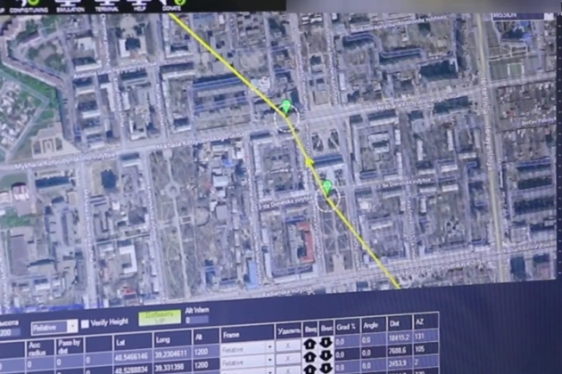 Карта с беспилотника