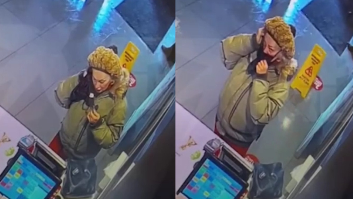 Посетительница кафе в Подмосковье надела на лицо трусы вместо медицинской маски